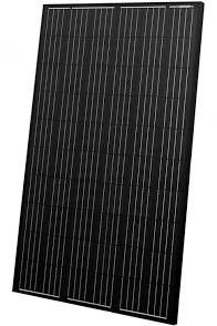 270w ブラック 太陽光発電パネル モノクリスタルハウス 太陽光発電パネル