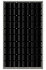 320w 黒色太陽光発電パネル アノジスアルミ合金フレーム ポリ太陽光パネル