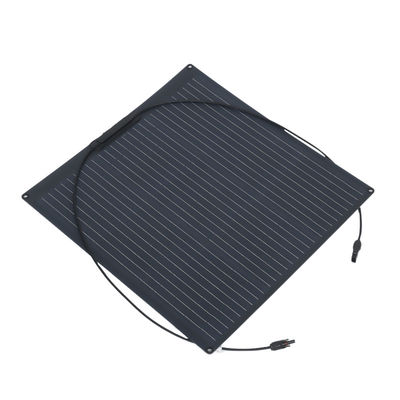 60W 柔軟な太陽光パネル ETFE 表面と安装が簡単