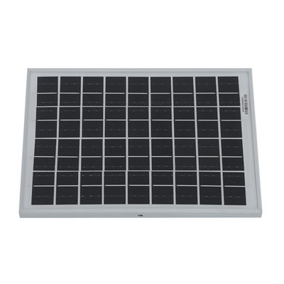小型のデバイスと12V電池を充電するためのコンパクトで軽量な10W単一太陽光パネル