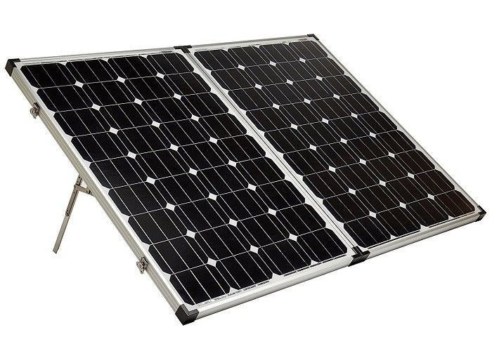 160w 17.46V 折りたたむ太陽光パネル キャンプ 高功率太陽光パネル CE RV用