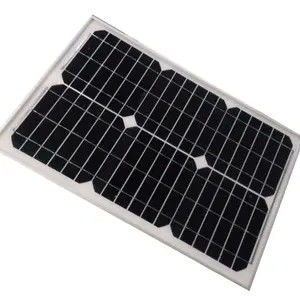 モノ結晶 30w 太陽光パネル ネットワークから電池を充電する 12v の太陽光パネル