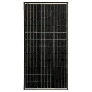 160 ワット 11kg 小型携帯太陽光パネル 12v バッテリー充電のための単結晶