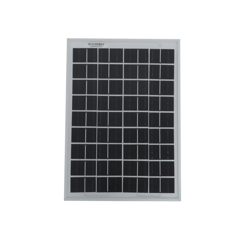 小型のデバイスと12V電池を充電するためのコンパクトで軽量な10W単一太陽光パネル